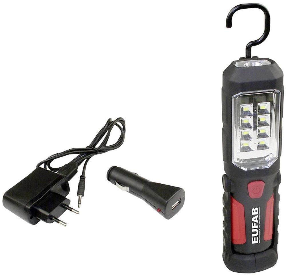 Eufab Lampa warsztatowa LED SMD Eufab 13496 DxSxW) 225 x 55 x 45 mm