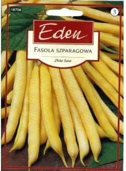 Eden FASOLA SZPARAGOWA ŻÓŁTA ZŁOTA SAXA 75936096