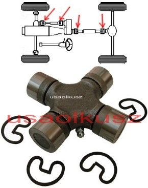 Krzyżak wału napędowego Ford Expedition 4x4 1997-2002