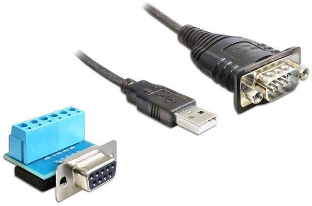 Delock Adapter USB 2.0 > 1 x port szeregowy RS-422/485 62406