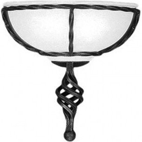Elstead Lighting ELSTEAD PEMBROKE PB/WU BLK Kinkiet 20 / PEMBROKE PB/WU BLK
