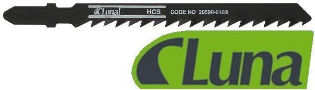LUNA brzeszczot do wyrzynarek, HCS z zębami szlifowanymi, rozwartymi do drewna, (205900079)