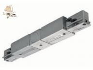 Spotline EUTRAC longitudinal coupler with feed-in possibility, silver grey 14566 (145664)