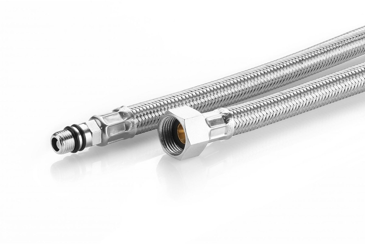 Deante Wężyk przyłączeniowy F3/8 * M8 chrom WDB_14IA