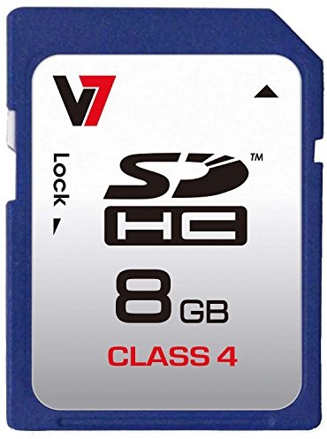 V7 SDHC 8GB pami$3217$3218 flash VASDH8GCL4R-2E