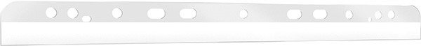 Q-CONNECT Listwa samoprzylepna , do archiwizacji, A4, 295mm, transpatrentna KF270