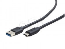 Gembird Kabel USB Type-C - AM 3.0 1m czarny ) KABGEMUSB0079 [6654102]