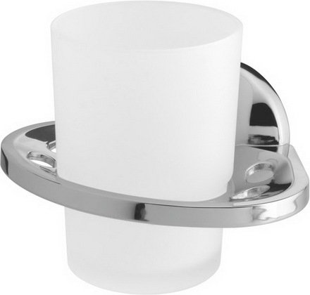 Bisk Ontario Kubek pojedynczy z Uchwytem 00227 chrom