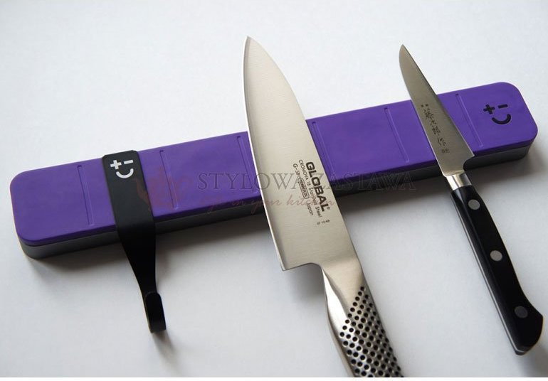 Bisbell Listwa magnetyczna 300 mm fioletowa MMKR02-30-P