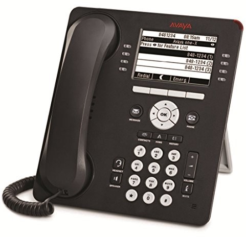 Avaya 700504845 9611 G Global telefonu czarna 700504845