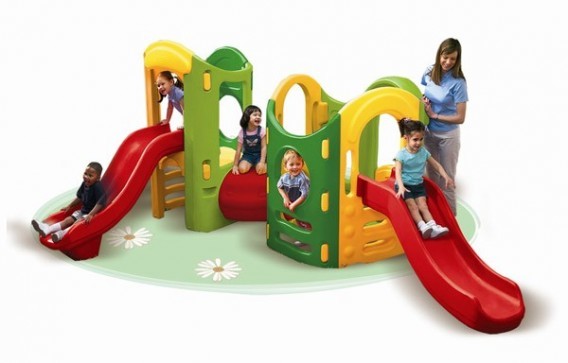 Little Tikes LT Plac Zabaw 8w1 zjeżdżalnia z Akcesoriami