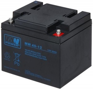 MW Power AKUMULATOR ŻELOWY 12V/40AH-MW