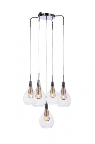 Azzardo ELEKTRA 5 LAMPA WISZĄCA MD15002028-3LN