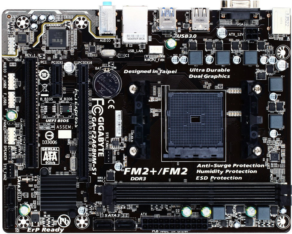 Gigabyte GA-F2A68HM-S1
