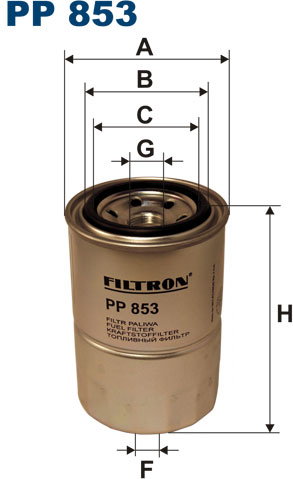 Filtron Filtr Paliwa PP 853