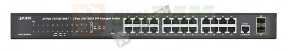 Planet GS-4210-24T2S Switch 24x GEth + 2x SFP L2 GS-4210-24T2S