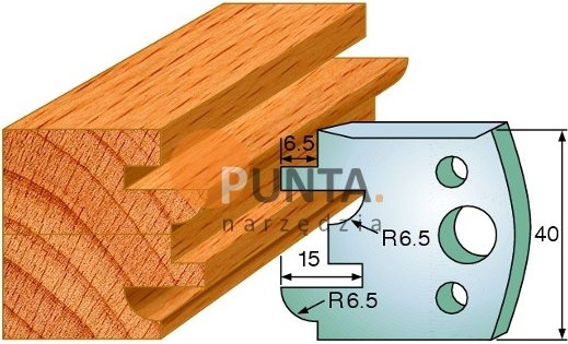 CMT UTENSILI Art. 690.096 - NOŻE i OGRANICZNIKI 40 mm 691.096