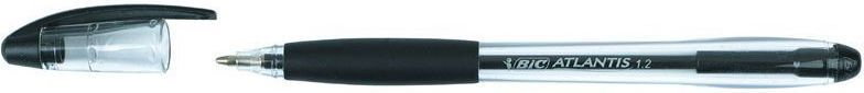 BIC atlantis stic (czarny, 12szt) 837386