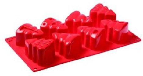 Pavoni Forma na babeczki w kształcie choinek, 8 sztuk, FR066RSAS