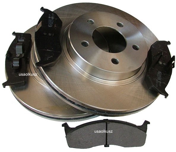 CND Tarcze oraz klocki hamulcowe przednie 282mm Chrysler 300M