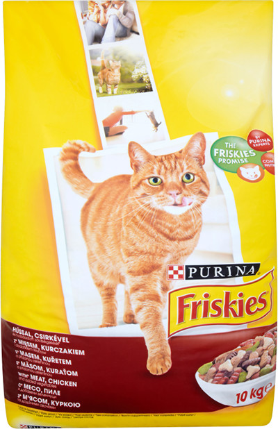 Purina Friskies Mięso, wątróbka, warzywa 10 kg