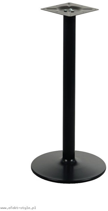 IMPORT-S Podstawa do stolika EF-B006 czarna wysokość 110 cm