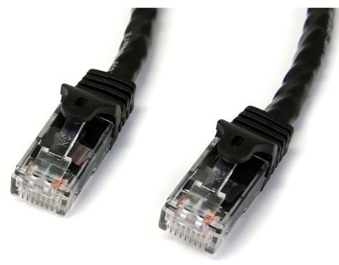 STARTECH.COM 15 ft Snagless Startech Cat6 UTP Patchkabel, ETL-Verified, czarna, spig9, czarny N6PATCH25BK