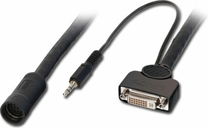 Lindy 37317 System ściennego prowadzenia kabli DVI+audio