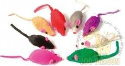 Zolux Zestaw 8 średnich Mysz-mix kolorów 480413