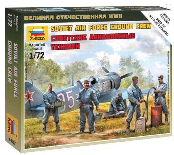 Zvezda Soviet airforce Groud crew WWII