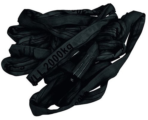Eurolite 58010646 SHZ pas nośny okrągły (2 m, do 2000 kg) Czarny Shz Roundsling 2 m / 2000 kg Black
