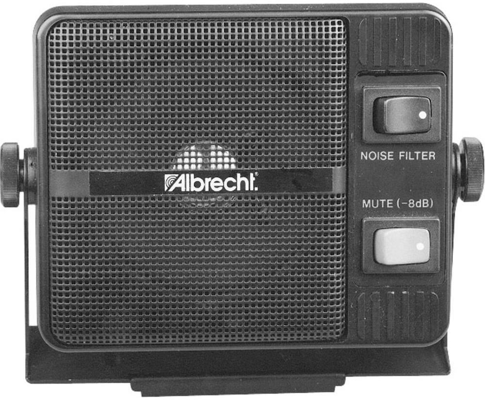 Albrecht Głośnik CB radia CB20/905 7120 3/5 W 250 8000 Hz 8 Ohm 124 x 107 x 40 mm