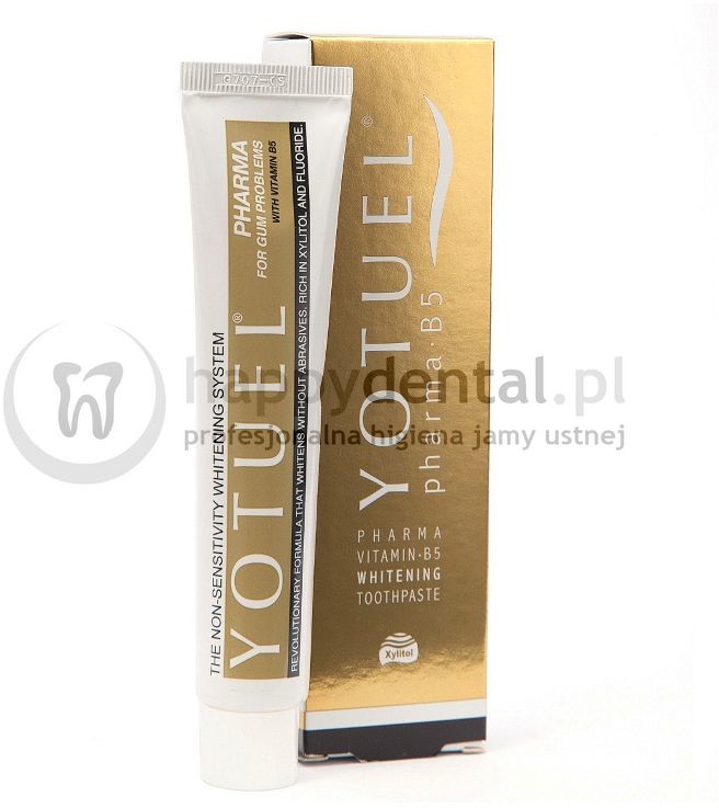 Biocosmetics YOTUEL Toothpaste Pharma 50ml - wybielająca pasta do zębów z witaminą B5 o współczynniku ścieralności 15RDA