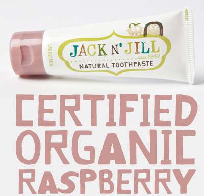 Jack Njill Jack N Jill Naturalna Pasta Do Zębów, Organiczna Malina 50G