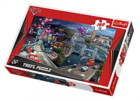 Trefl Puzzle : Puzzle 160el. - Kolaż: Cars-Auta 2 MI_15626