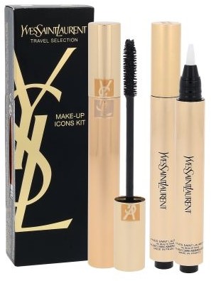 Yves Saint Laurent Mascara Volume Effet Faux Cils Duo Kit W Kosmetyki Zestaw kosmetyków Tusz do rzęs 7,5 ml 1 High Density Black + Rozświetlacz Touche Eclat 2,5 ml 2 74508