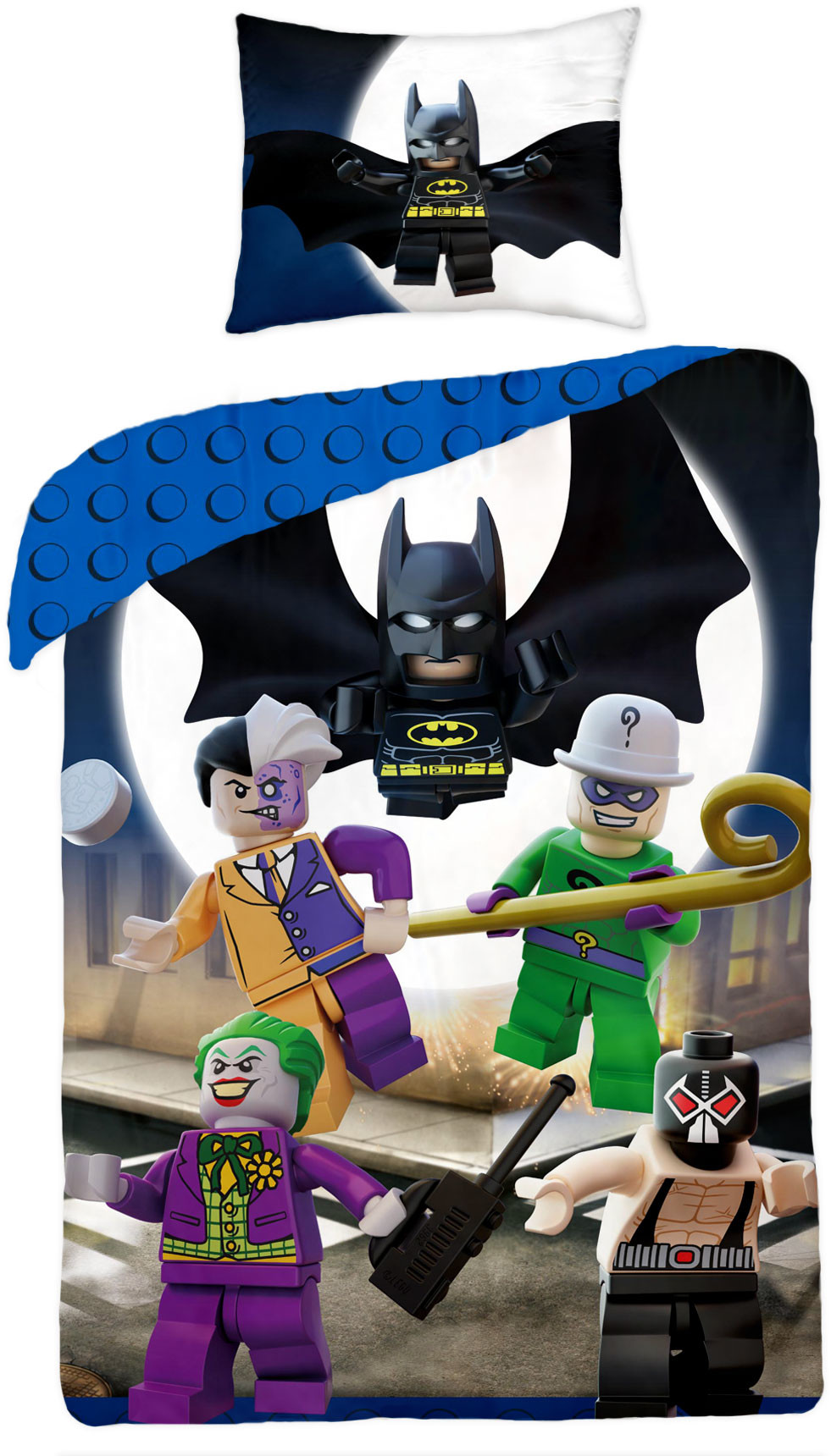 Halantex LEGO DC Super Heroes 002 Pościel LEGO DC Super Heroes ŁÓD