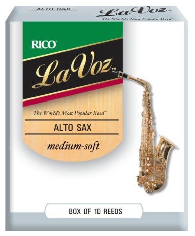 D'Addario La voz liście zapewnia saksofonu grubość Soft RJC10MS