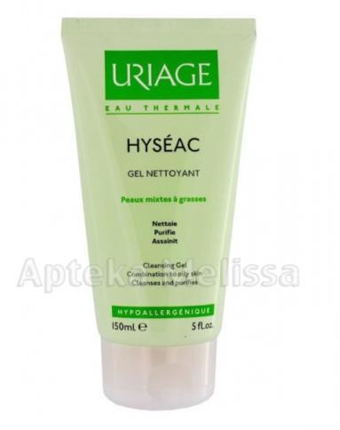Uriage HYSEAC żel oczyszczający do twarzy dla cery mieszanej, tłustej i trądziko