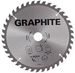 Graphite tarcza do drewna 200mm 60 zębów widia 57H678