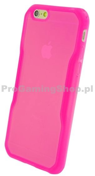 4-OK Etui FLUOR iPhone 6 różowy