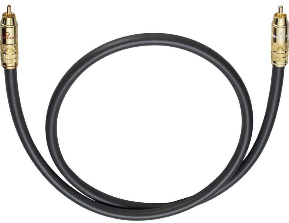 Oehlbach Kabel audio Cinch 204502 [1x Złącze męskie cinch 1x Złącze męskie cinch] 2 m antracytowy