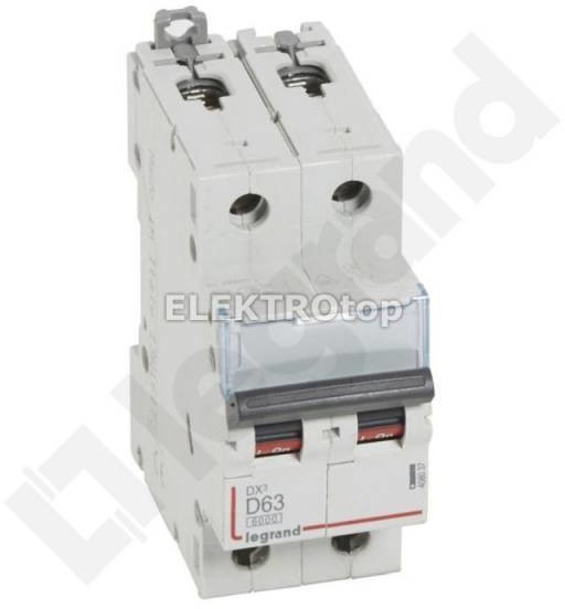 Legrand 408037 WYŁ. NADPRĄDOWY S302 DX3 6000A D63 2P