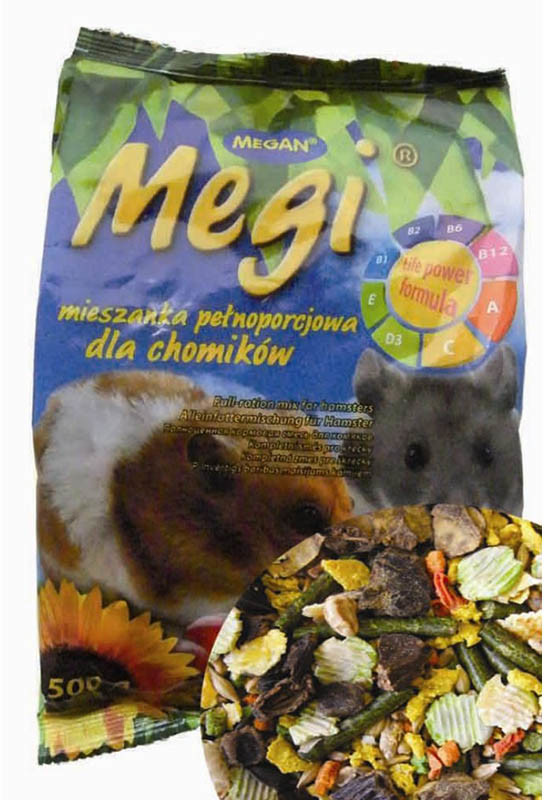 Megan Megi Pokarm dla chomika 500g