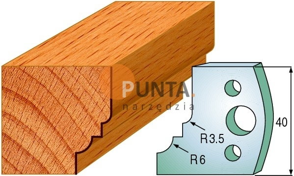 CMT UTENSILI Art. 690.019 - NOŻE i OGRANICZNIKI 40 mm 691.019