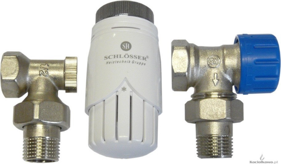 Schlosser Heiztechnik Gruppe Polska Sp. z o.o. Zestaw armatury grzejni