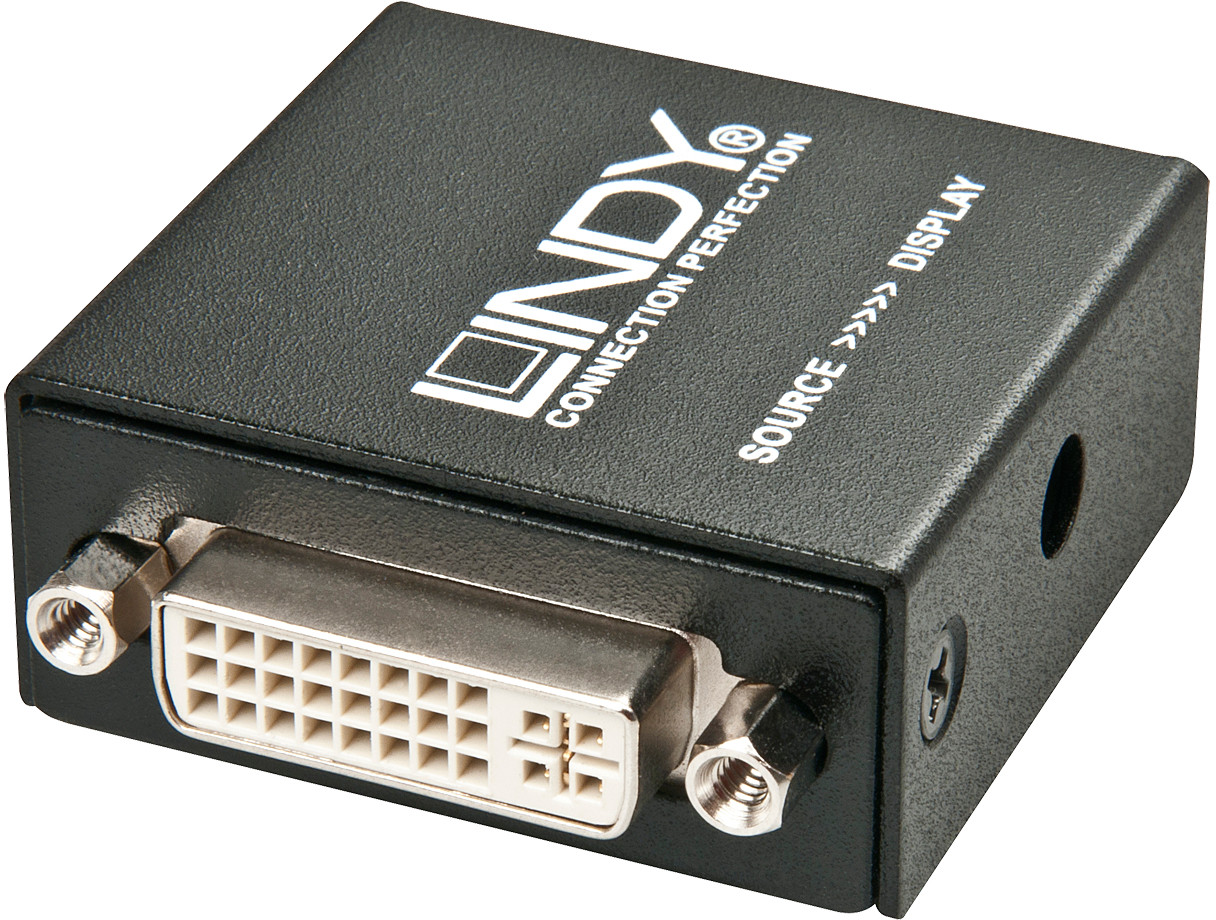 Lindy 32670 Wzmacniacz, przedłużacz sygnału DVI Dual Link -20 m
