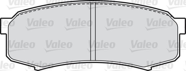 VALEO klocki hamulcowe 598777 598777