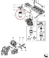 CNH FILTR PALIWA NEW HOLLAND 84515360