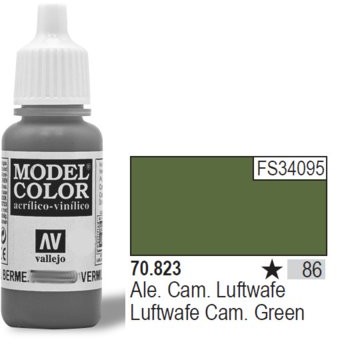 Vallejo Luftwaffe Cam. Green MC086 70823